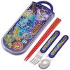 Children's Antibacterial Slide Trio Set Lunch Box Chopsticks Spoon Fork Pokemon 22 Boys Made In Japan TACC2AG-A