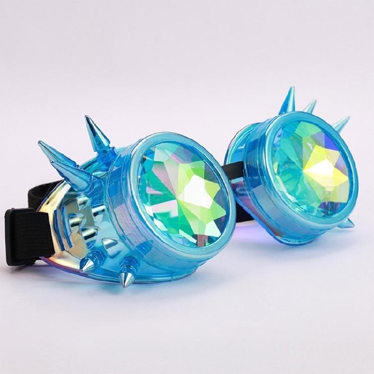 Унисекс Стимпанк Очки Калейдоскоп Рейв Очки Хэллоуин Косплей Вечеринка Костюм Психоделические Очки Подарки