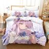 Kawaii Misono Mika Постельное белье Single Twin Full Queen King Size Bed Set Adult Kid Bedroom Duvetcover Set Anime Parure de lit Bed