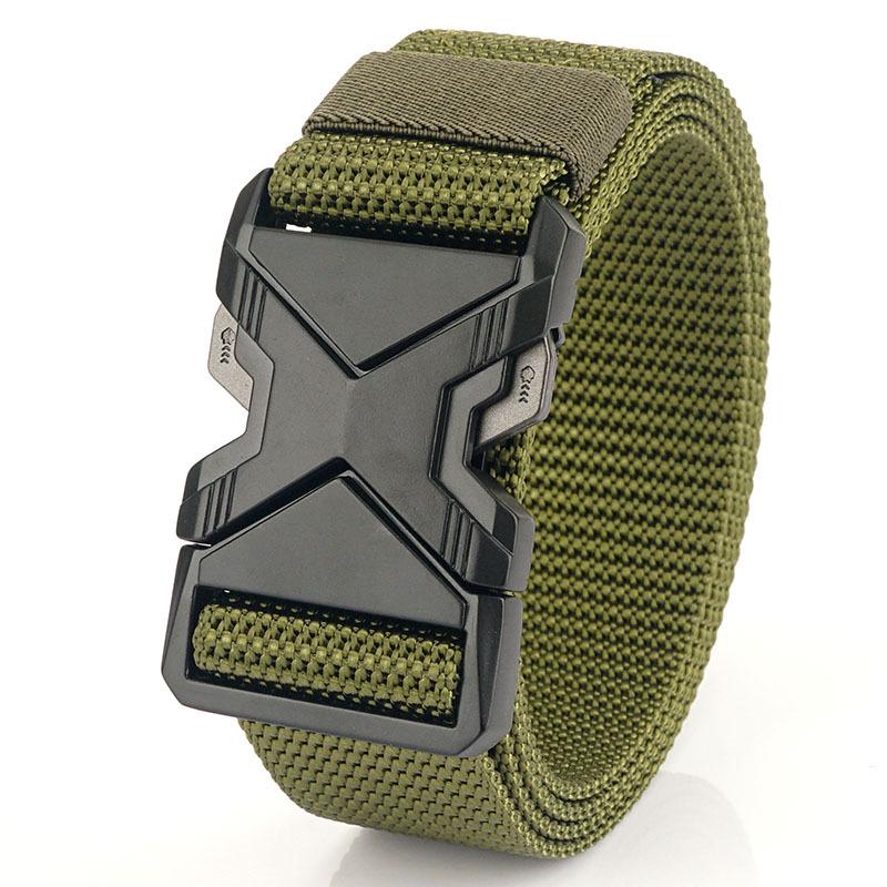 2023 Unisex Tactical Nylon Quick-Dry Belt with Zinc Alloy Buckle