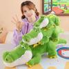 Большая подушка-обнимашка в виде крокодила, зеленая, гигантская, мягкая плюшевая игрушка для детей