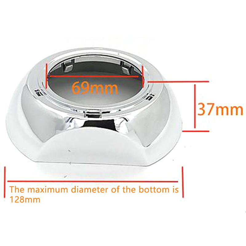 Headlight Shrouds For Q5 Mh1 Bi-Xenon Bi-Led Projector Lens Car Styling Retrofit Mask Cover