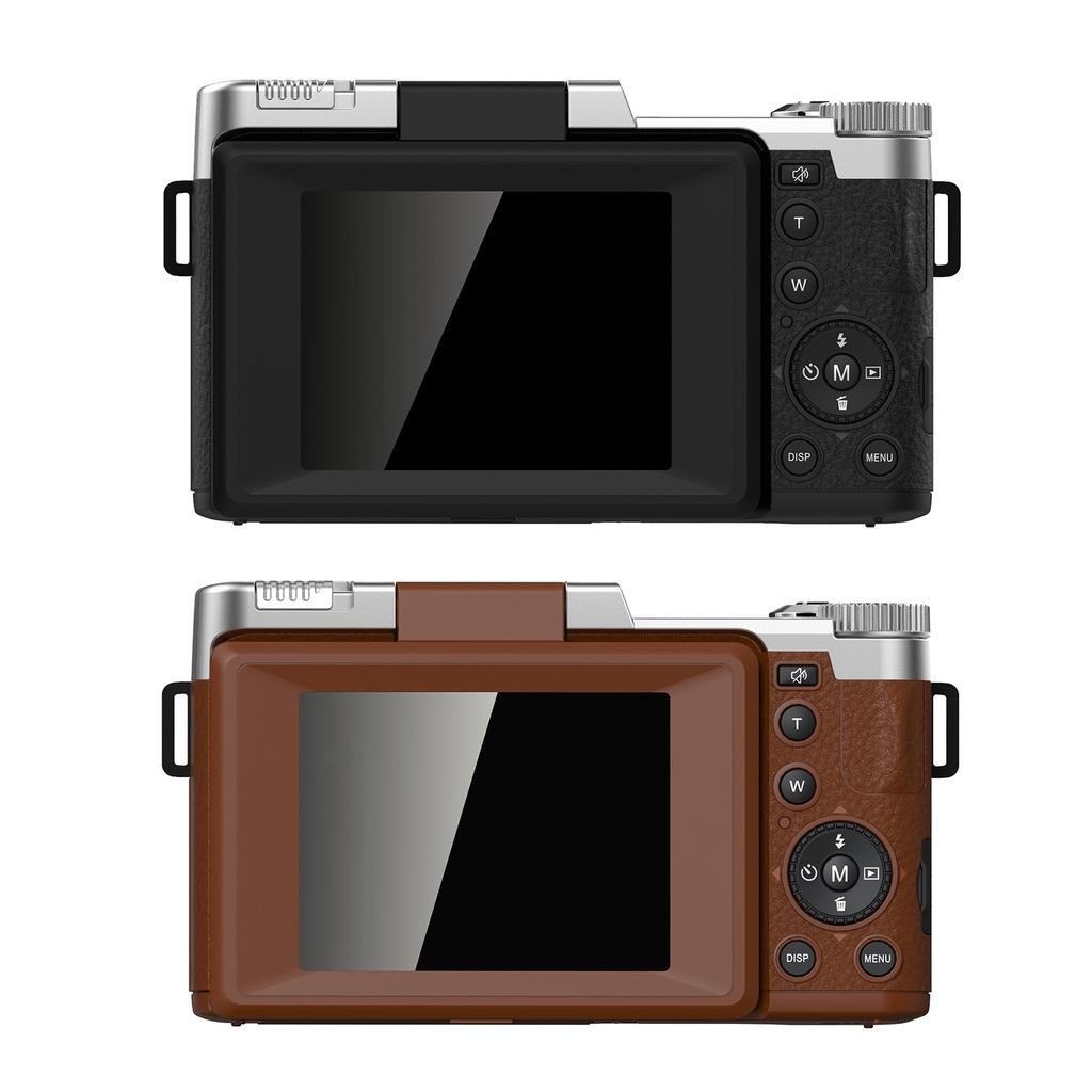 Цифровая камера 4K, разрешение 48 МП, 18-кратный зум, компактный дорожный размер для селфи и видеозаписи, цифровая камера 4K