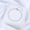 3 мм Натуральный камень Турмалин Браслет на руку Для женщин Украшение Вечеринка Свадьба Роскошный подарок Аметист Ручная работа Браслет Регулируемый