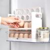 Reversible Three-Layer Egg Holder: 30-Egg Storage Box for Kitchen and Refrigerator