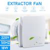 18W 220V 6inch Exhaust Fan Low Noise Ventilator Fan Kitchen Bathroom Bedroom Toilet Wall Silent Extractor Exhaust Fan