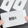 15pcs Aluminium Anti Rfid Card Holder NFC Blocking Reader Lock Id Bank Card Holder Case Protection Metal Credit Card Case
