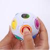 3pcs Creative Magic Spheric Cube Speed Rainbow Ball Puzzles Learning Educational Toys For Children Adult Office Anti Stress Gift