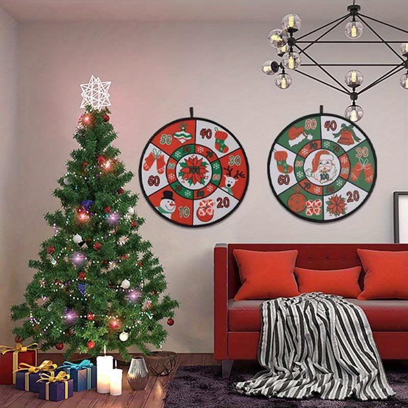 Рождественские украшения для дома Креативные новые рождественские липкие мишени для шаров Мультяшная доска для стрельбы из дротиков Товары для вечеринок
