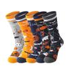 Adult Halloween Ethnic Style Warm, Sweat-Absorbing, Odor-Resistant Mid-Calf Socks
