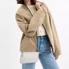 COACH Pouch Calfskin Handbag, Shoulder Bag Small Women's Chalk White CAF88-LHXUN