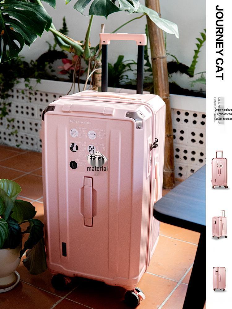 Большая пятиколесная дорожная сумка-чемодан с тормозом и кодовым замком