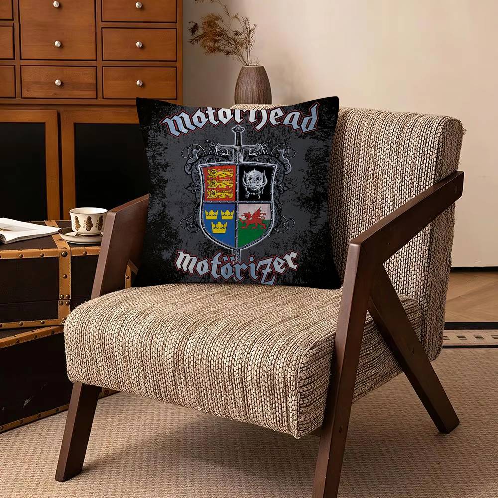 Rock Band MMotorhead Наволочка Подушка Чехол для подушки Обивка Диван Плед Декор для дома Наволочка
