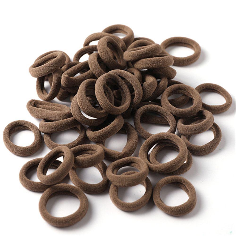 Аксессуары для волос Резинка для хвоста Нейлоновые эластичные резинки Скранчи Веревки для волос Завязки Резинки