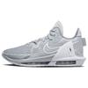 Кроссовки унисекс LeBron Witness 6 TB Wolf Grey Белые DO9843-001