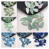 10Pcs 10x19mm Acetate Imitation Shell Bamboo Leaf Lily of The Valley Leaf Beads DIY Headdress Brooch Accessories Fashion Beaded Material