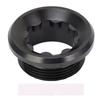 Bike Crankset Screw Ti Alloy Shock Absorption Crank Arm Screw Bike Fixing Bolt Dust Cover for M20mm 