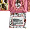 Catholic Pocket Shrine Devotional Pocket Shrine with Prayer Gadget Handmade Prayer Quilt with Holy Symbols Prayers Spiritual Gift for Catholics