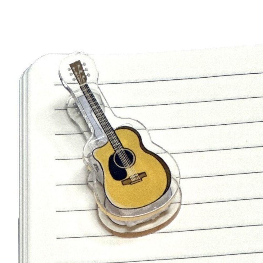 Musical Instrument Theme Folder Small Gift Jewelry Clip Creativity PP Clip School