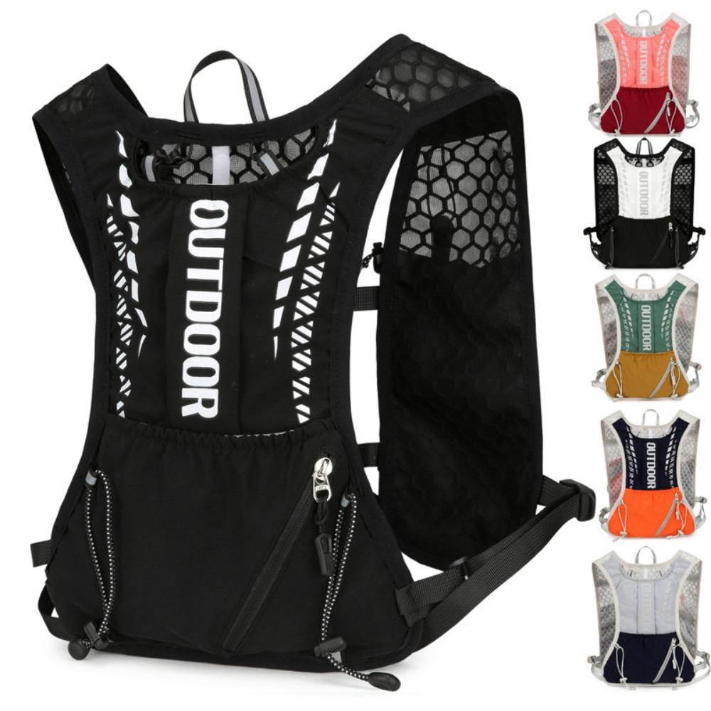 Nylon Outdoor Hydration Backpack Waterproof Hydration Running Vest Unisex Climbing Backpack