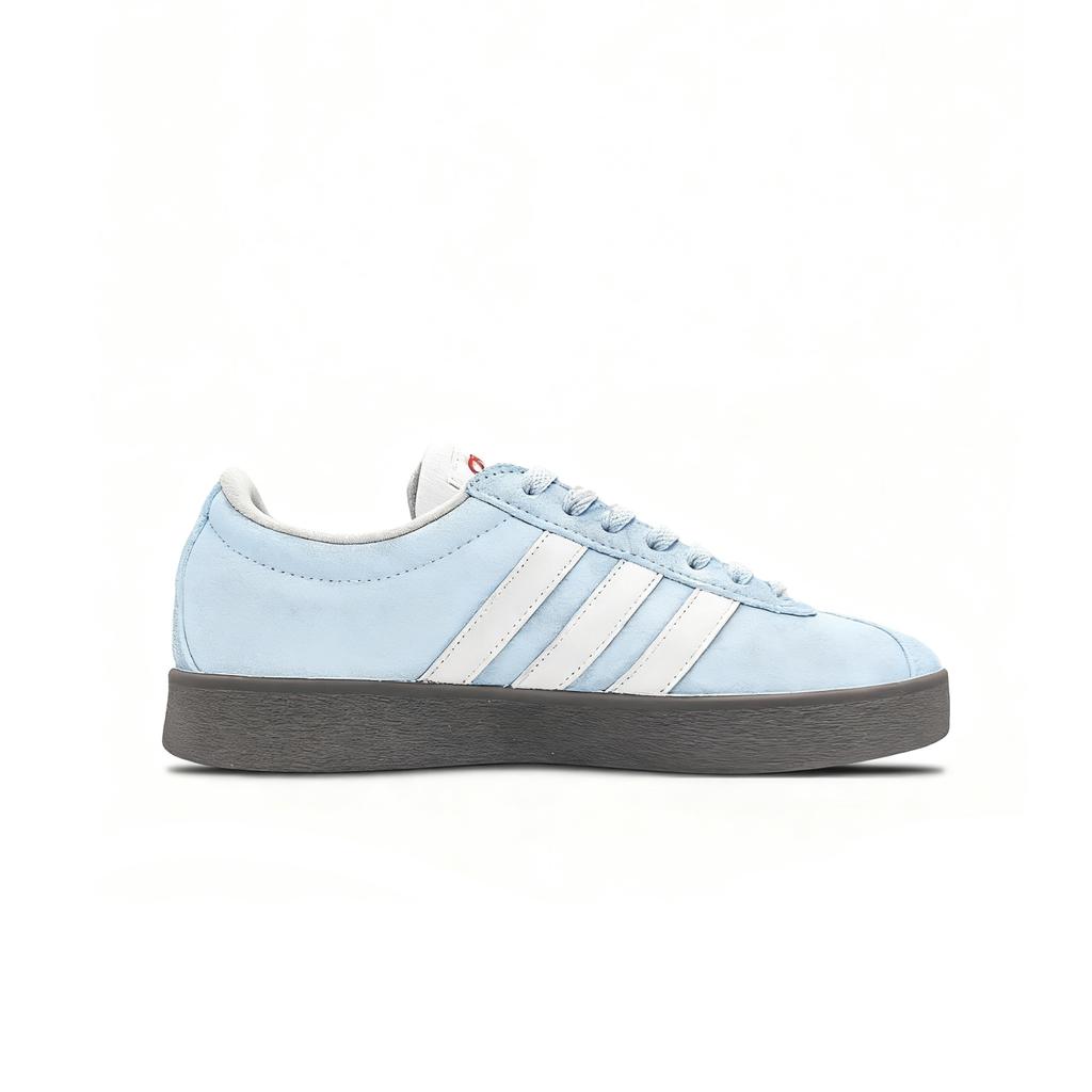 adidas VL COURT 2.0 Амортизация Устойчивость к истиранию Амортизация, Устойчивость к износу Низкие Кеды для скейтборда Унисекс Синий Белый HQ1802(Команда239-)