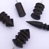 Leather Edge Polishing Slicker Black Ebony Wood Leather Burnisher Polished Rods Sandalwood DIY Tool Grinding Head