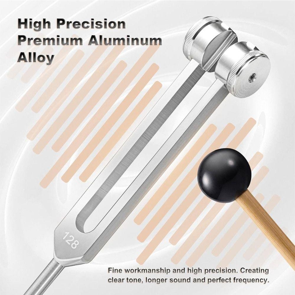Ear Cleaning Tools Tuning Fork Set for Healing Chakra Sound Therapy Reliever Stress