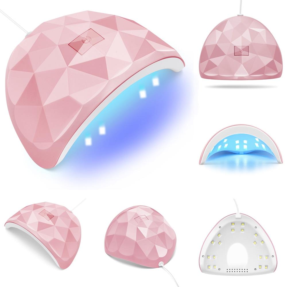 Обновленная светодиодная лампа для сушки ногтей 54 Вт, 18 УФ-лампа, сушка бусинок для всех гель-лаков, зарядка через USB, профессиональная лампа для маникюра, инструменты