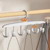 1 шт. вешалка для бюстгальтера для шкафа, вращающиеся на 360 ° многофункциональные стойки с крючком для поясной сумки с камзолом, экономия пространства, стеллаж для хранения жилета