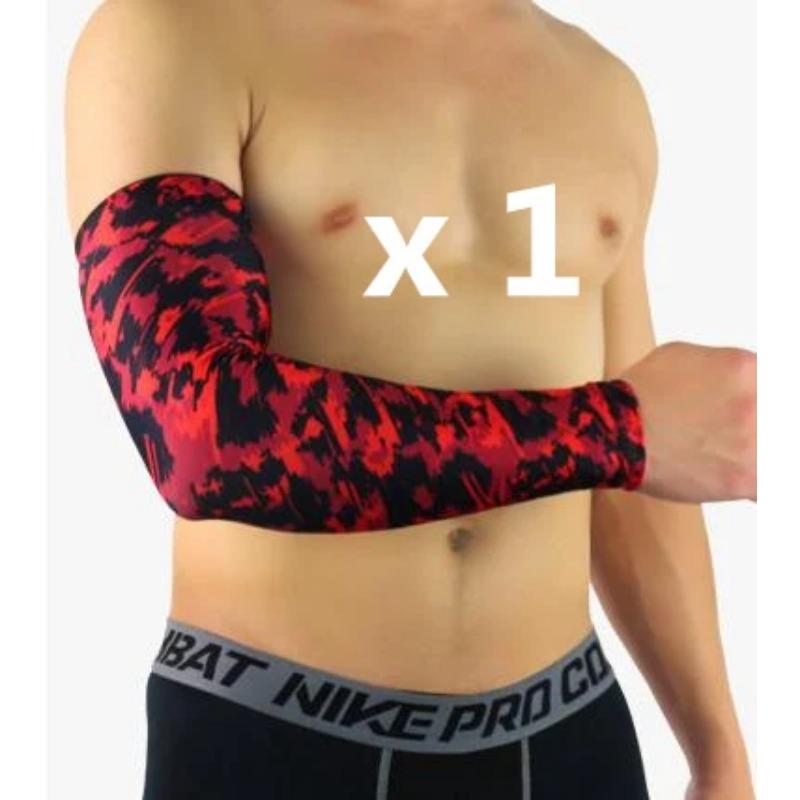 Компрессионный рукав Баскетбольный волейбольный щиток для рук Велосипедные нарукавники Спортивные фиксаторы Утеплители для рук Налокотники Защита от ультрафиолета