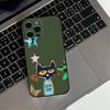 Чехол для телефона с милым рисунком P-Pete-S C-Cat для iPhone 17, 16, 15, 14, 13, 12, 11 Plus, Pro Max, Другие Мягкий Черный Чехол