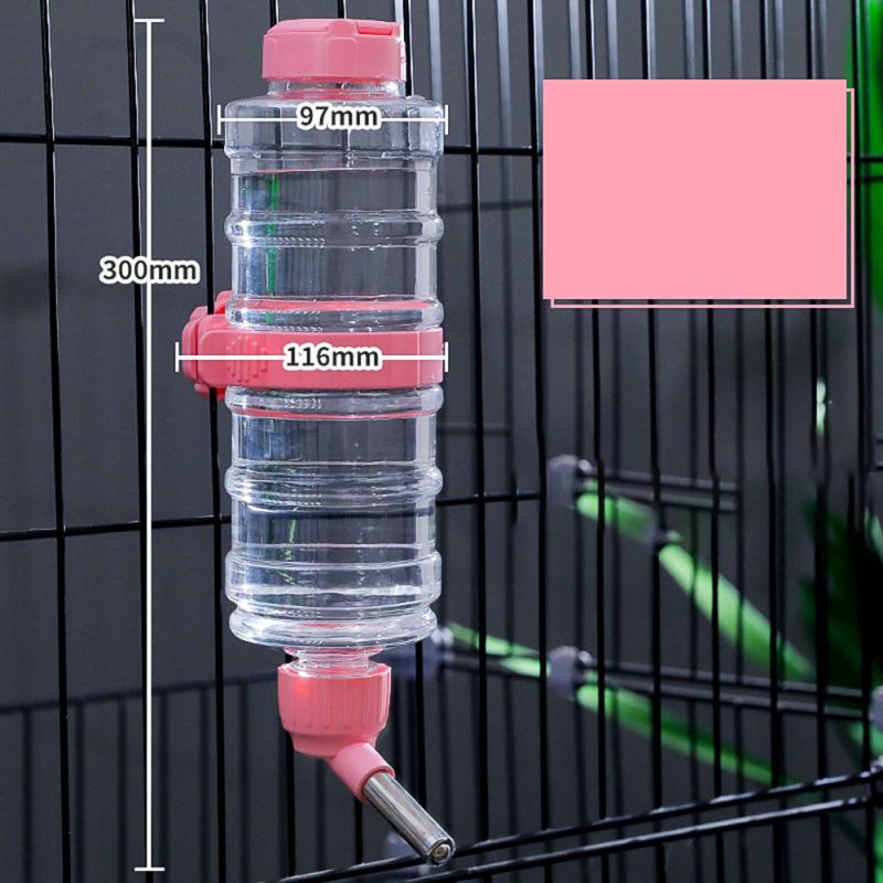 Питьевой фонтанчик для собак, подвесной тип, бутылка для воды для домашних животных, катящийся шар, автоматическая подача воды для маленьких