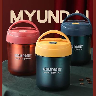 Термостакан для каши из нержавеющей стали, термосумка для ланча, подогреватель еды, 500 мл, термос, суповая чашка, ланч-бокс для детей, школы и отдыха на природе