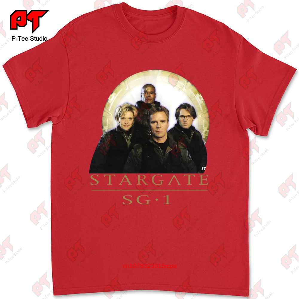 Stargate Sg1 Team Sci-Fi Tv Alien Show T-shirt WQUB