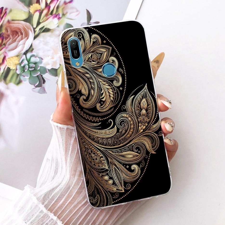 Чехол для Huawei Y6s 2019 JAT-LX3 Милый Лев Модный Расписной Чехол Мягкий Силиконовый Чехол Для Huawei Y6 Prime 2019 Y62019 Fundas Coque