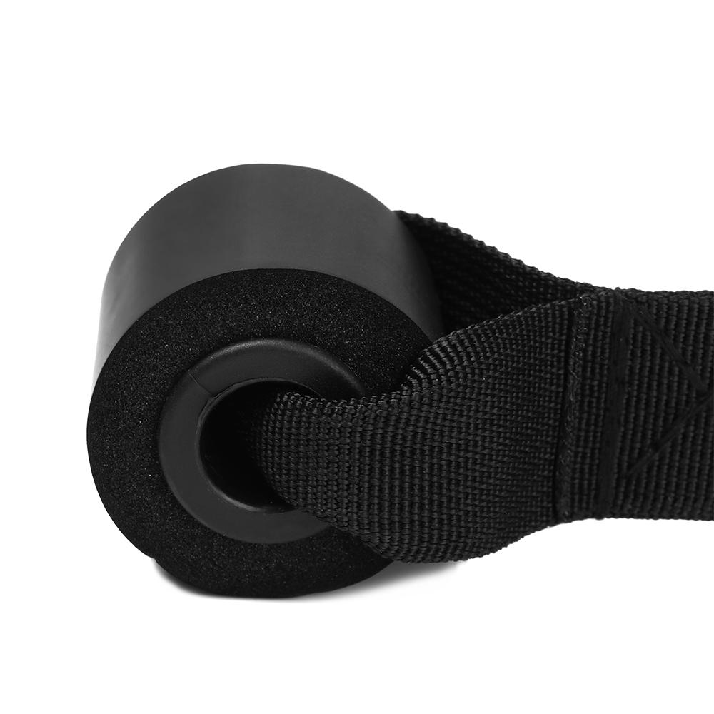 Pilates Latex Tube Training Exercise Resistance Bands Over Door Anchor Elastic Band Home Fitness