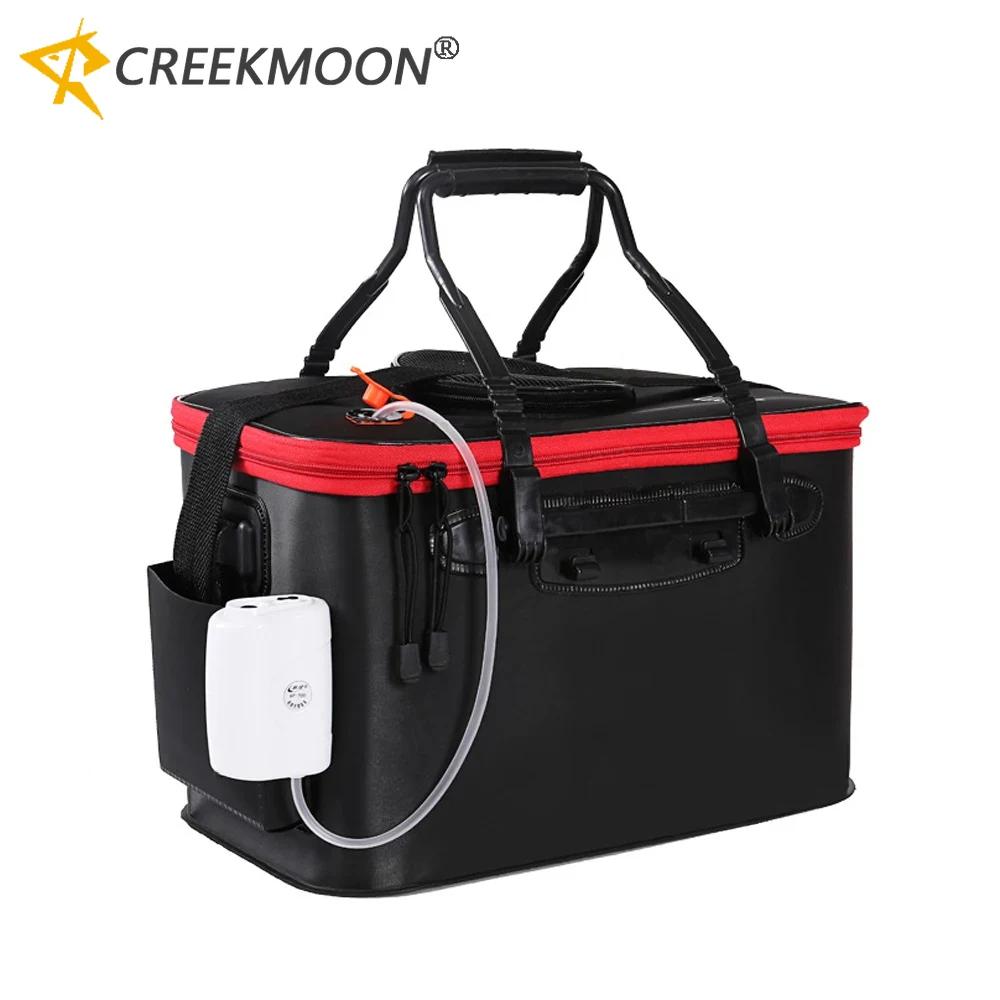 Портативный складной утолщенный ящик для рыбалки из ЭВА, ведро для рыбалки на открытом воздухе, сумка для снастей, ящик для рыбы 11/19/23/28/35 л