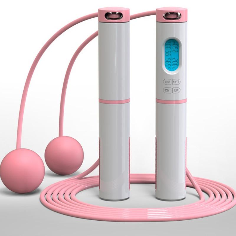 Многофункциональная скакалка со счетчиком, двойной магнитный чип управления, интеллектуальная скакалка, фитнес-оборудование для похудения