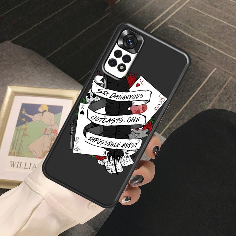 Чехол Six Of Crows для Xiaomi Redmi Note 13 14 Pro 9 10 11 12 Pro 10S 11S 12S Redmi 13C 10C 12C 14C