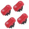 Electric Switches 4Pcs Replacement for Wet Dry Vacuum Cleaners Vacuum Compatible with Multiple Brands and Models