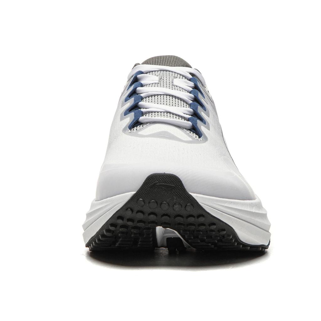 Li Ning Амортизирующие Низкие Беговые Кроссовки Мужские Бело-Серые ARBW009-8