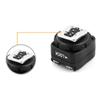 TF321 Flashing Hot Shoe Sync Adapter with PC Sync Port Socket Dedicated for 580EX 580EX II 550EX 430EX 430EX II