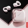 Lenovo XT61 Bluetooth-наушники, мягкие спортивные беспроводные наушники-клипсы, стереозвук, шумоподавление, HD-вкладыши для звонков с микрофоном