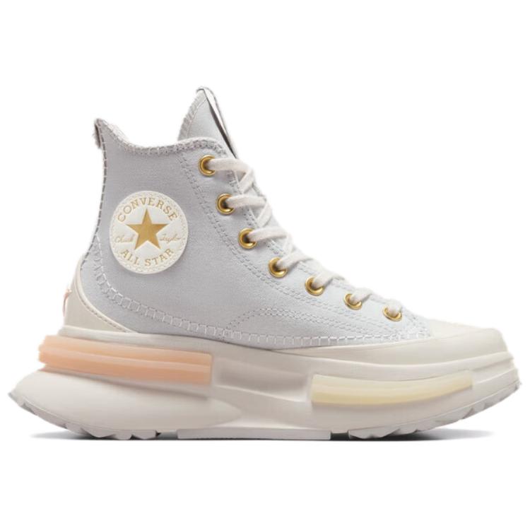 Converse Run Star Legacy CX Thick Sole Comfortable High-Top Canvas Shoes Women Sneakers Gray A10075C