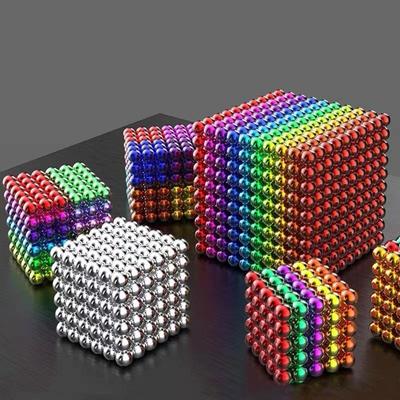 3 мм 1000 шт. магнитные шарики Buckyballs в наличии волшебный магнит Neocube головоломки строительные игрушки Release Presure дети играют в игрушки мозговой штурм игры