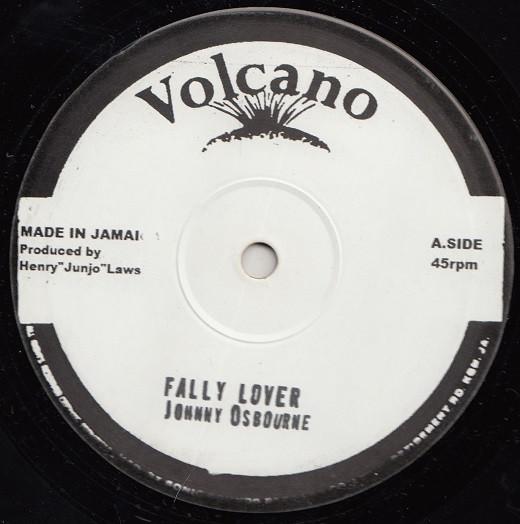 10-дюймовая пластинка JOHNNY OSBOURNE Fally Lover Never Stop Fighting NONE Volcano 2019 UK Регги Ска Даб Б/у