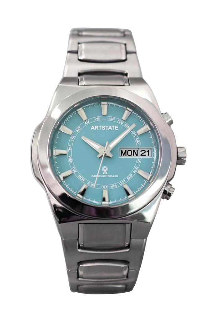 Часы с датой и днем, с подсветкой и долгим сроком службы [ARTSTATE W335F] Мужские радиоуправляемые, дисплей, функция,