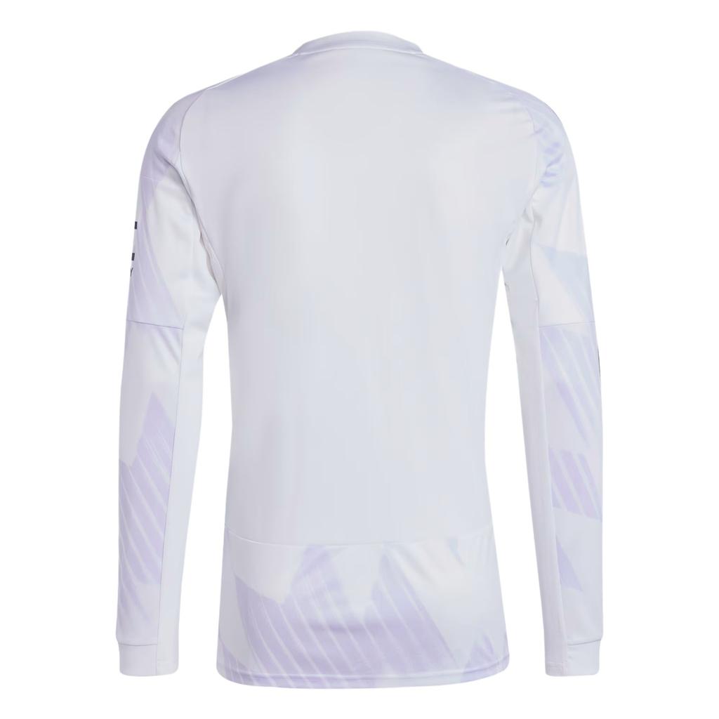 adidas Aeroready Манчестер Юнайтед 25/26 Гостевая Приталенная Футболка с Круглым Вырезом и Длинным Рукавом Мужские Топы JP3025