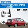 Car Mud Flaps For Toyota Prius Sports Edition 2004 2005 2006 2007 2008-2009 Mudflaps Splash Guards Mud Flap