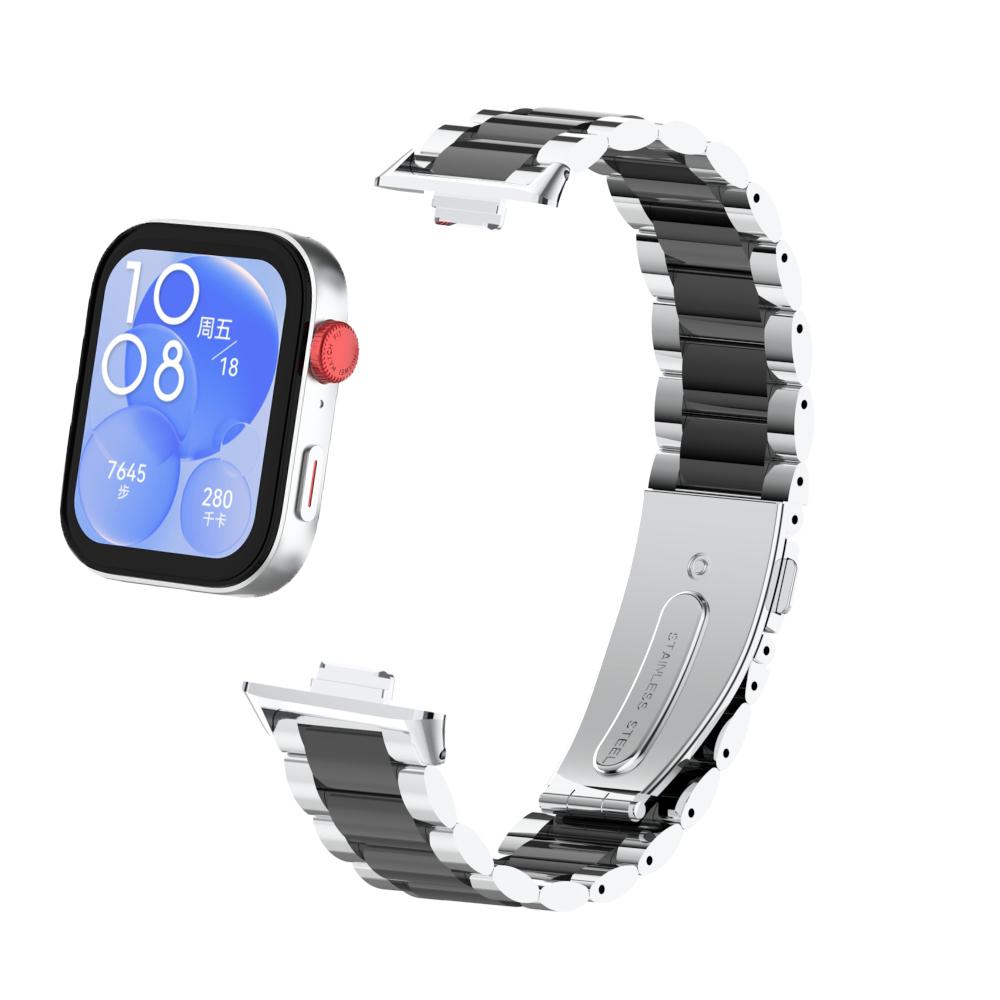 Ремешок из нержавеющей стали для Huawei Watch Fit 3, сменный металлический ремешок, быстрый браслет-браслет для Huawei Fit 3 Smartwatch Corrrea